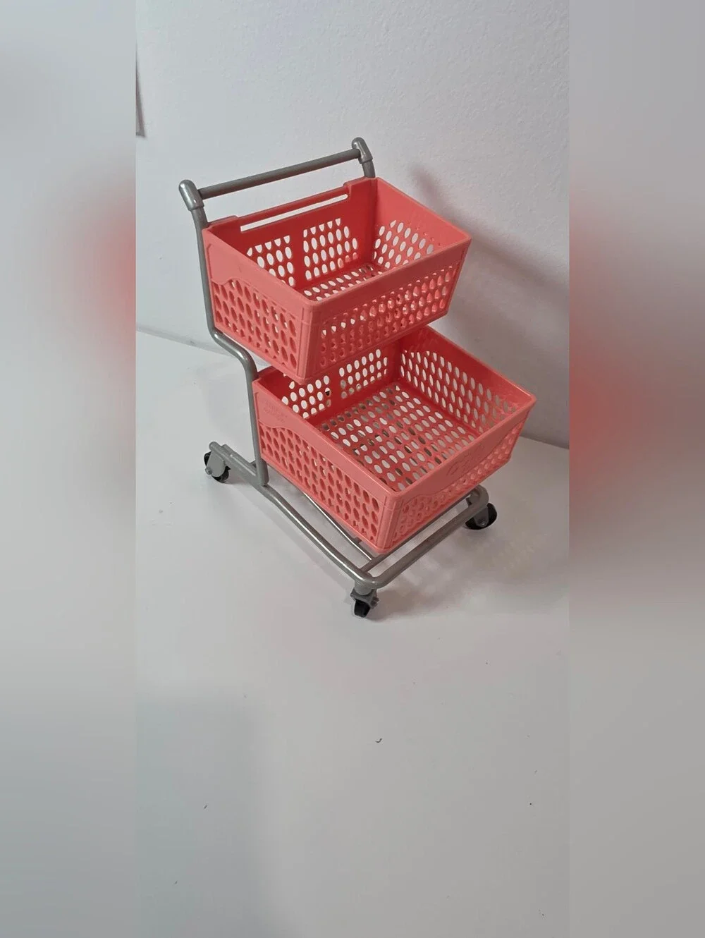 Our Generation Pink Grocery Cart for 18